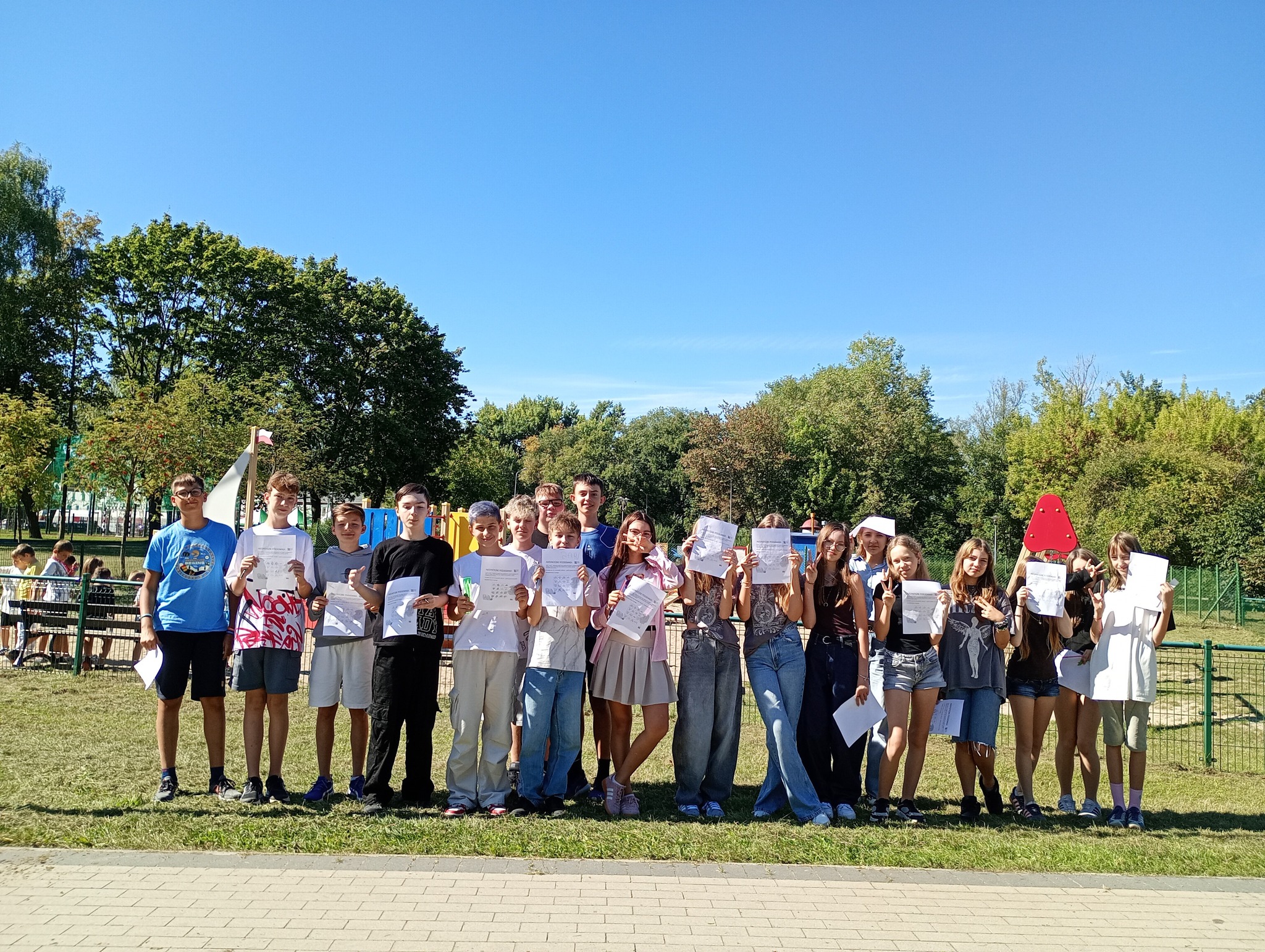 Matematyka outdoorowo