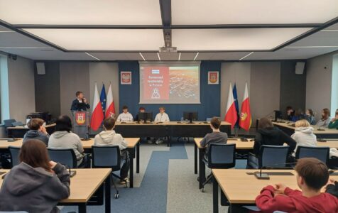 Wizyta klas ósmych w UMiG w Swarzędzu