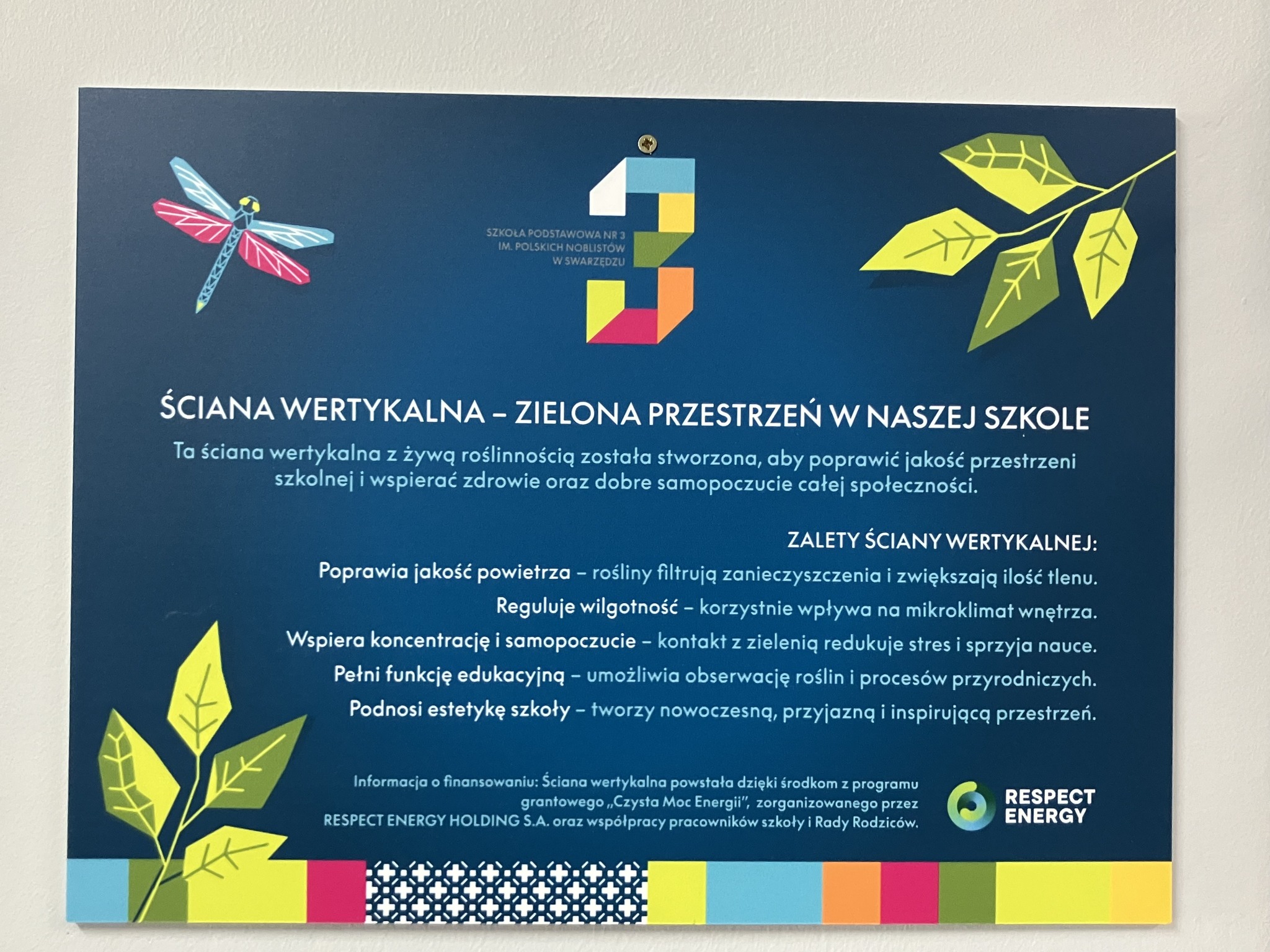 Zielona ściana – Respect Energy