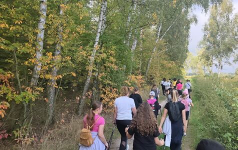 SZKOLNY MARSZ NORDIC WALKING